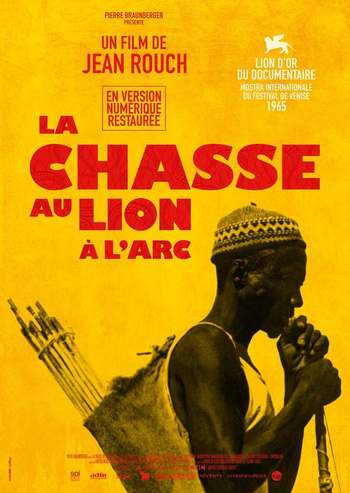 Affiche LA CHASSE AU LION À L'ARC - Film -